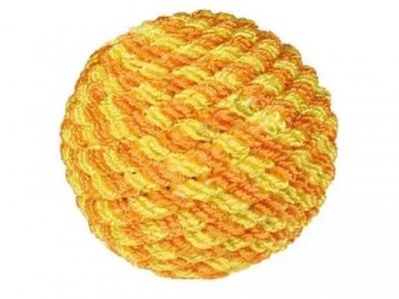 Trixie (Трикси) - Игрушка для кошек Мяч спиральный, веревочный 4,5 см