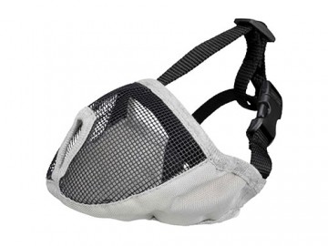 Trixie (Трикси) - Намордник для короткомордых пород, полиэстер, S: 20 см, серый