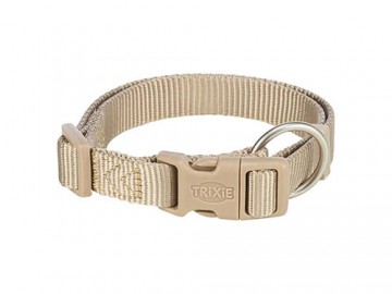 Trixie (Трикси) - Premium, Ошейник для собак, M-L: 35-55 см, 20 мм, песочный