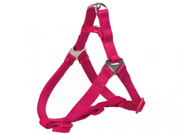 Trixie (Трикси) - Premium One Touch, Шлейка для собак, XS-S: 30-40 см, 10 мм, фуксия