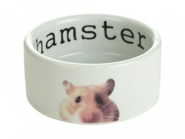 №1 - Миска керамическая для грызунов Хомяк, 7,5 х 4 см 209