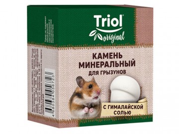 Triol (Триол) - Original, Минеральный камень с гималайской солью для грызунов 