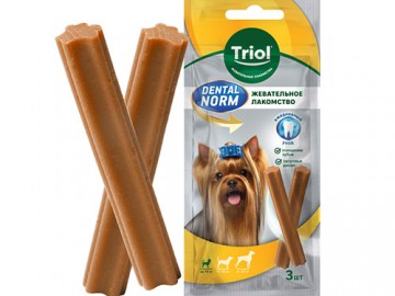 Triol (Триол) - Dental Norm, Лакомство для собак мелких пород 