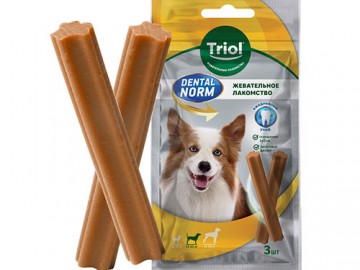 Triol (Триол) - Dental Norm, Лакомство для собак средних пород 