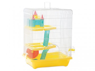 Triol (Триол) - Клетка YD303 для грызунов, эмаль, 35 х 26 х 46 см