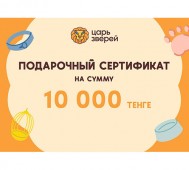 Подарочный сертификат на сумму 10 000 тенге