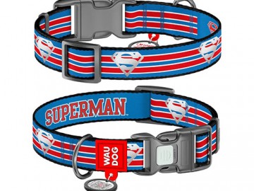 WAUDOG (Ваудог) - Nylon, Ошейник для собак c QR паспортом, рисунок 