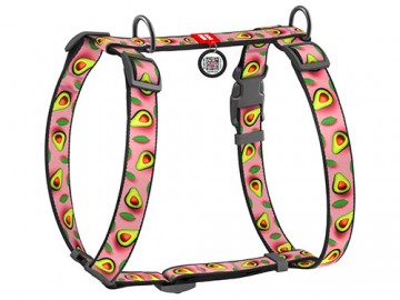 WAUDOG (Ваудог) - Nylon, Шлейка анатомическая H-образная с QR паспортом 