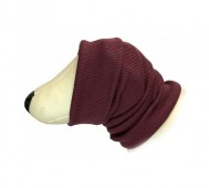 OSSO (ОССО) - Капор трикотажный для собак р. L, бордовый