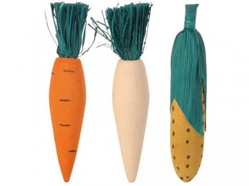 Trixie (Трикси) - Игрушка для грызунов овощи, 10 см, дерево (штучно)