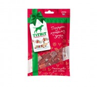 TiTBit (ТитБит) - Лакомство для собак Кубики из лосося Новогодняя коллекция, 80 г