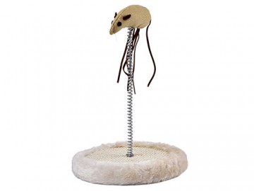 NUNBELL (Нанбелл) - Игрушка для кошек Мышка на пружинке, 25 х 16 см