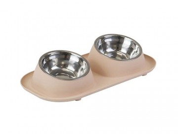 Дарэлл - Миска металлическая на подставке 