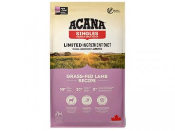 Acana (Акана) - Grass-Fed Lamb, Беззерновой корм для собак всех пород, с ягненком и яблоком, 17 кг