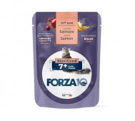 Forza10 (Форца10) - Adult Sterilized 7+ Rich in Salmon, Влажный корм для стерилизованных кошек старше 7 лет, паштет с лососем, пауч 80 г
