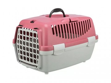 Trixie (Трикси) - Capri 1, Переноска для собак весом до 7 кг, 32 х 31 х 48 см, светло-серый/розовый