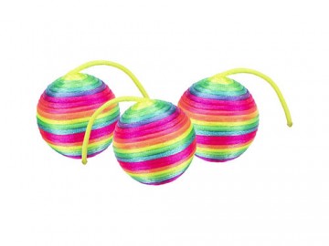 Trixie (Трикси) - Игрушка для кошек Мячик из полиэстера, 4,6 см