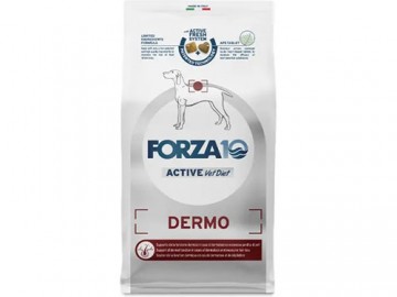 Forza10 (Форца10) - Dermo Active, Сухой корм для взрослых собак всех пород с патологиями кожного покрова, 4 кг