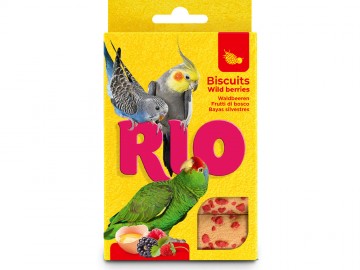 RIO (РИО) - Лакомство для птиц Бисквит с лесными ягодами (штучно)