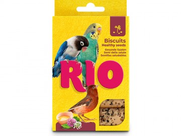 RIO (РИО) - Лакомство для птиц Бисквит с полезными семенами (штучно)
