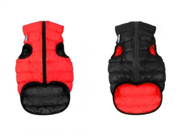 COLLAR (Коллар) - AIRYVEST, Куртка двусторонняя, размер L 55, красно-черная, полиэстер