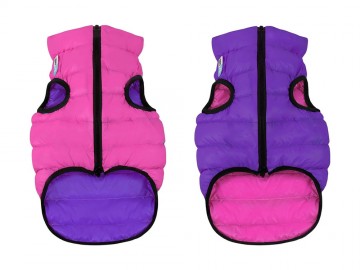COLLAR (Коллар) - AIRYVEST, Куртка двусторонняя, размер L 55, розово-фиолетовая, полиэстер