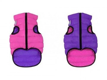 COLLAR (Коллар) - AIRYVEST, Куртка двусторонняя, размер M 50, розово-фиолетова, полиэстер