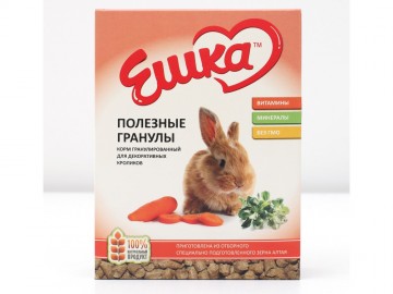 Ешка - Корм гранулированный для декоративных кроликов 