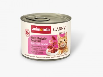 Animonda (Анимонда) - Carny Adult, Влажный корм для взрослых кошек с мясным коктейлем, банка 200 г