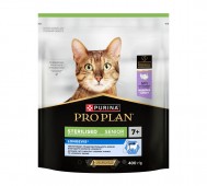 Pro Plan (Про План) - Sterilised Senior Turkey 7+, Сухой корм для стерилизованных пожилых кошек старше 7 лет, с индейкой, 400 г