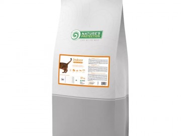 Nature's Protection (Нейчерлс Протекшн) - Indoor Breeder Bag, Сухой корм для кошек живущих в помещениях, с птицей (развес)
