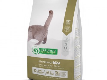 Nature's Protection (Нейчерлс Протекшн) - Sterilised, Сухой корм для стерилизованных кошек, с птицей, 2 кг